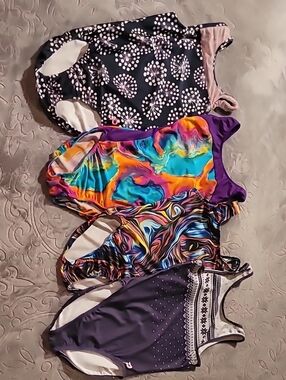 Girls' Dance Leotards - Lot Of 4.